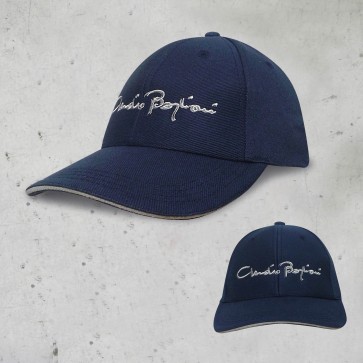 CAPPELLO AUTOGRAFO - NAVY - CLAUDIO BAGLIONI