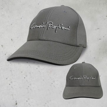 CAPPELLO AUTOGRAFO - GRIGIO - CLAUDIO BAGLIONI