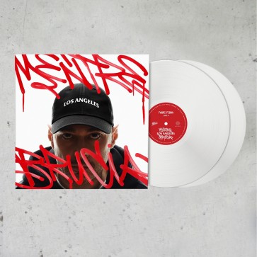 Album LP BIANCO MENTRE LOS ANGELS BRUCIA, Fabri Fibra, bianco