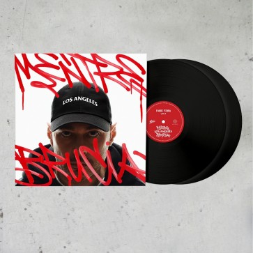 Album LP NERO MENTRE LOS ANGELS BRUCIA, Fabri Fibra, nero