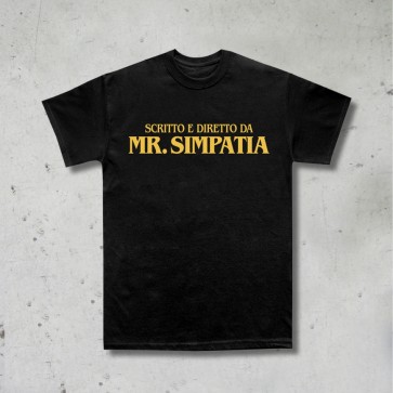 T-shirt MR.SIMPATIA - COLTELLINO, Fabri Fibra, Unisex, Nero