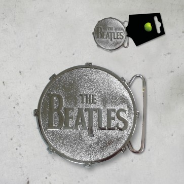 FIBBIA DRUM  METALLO THE BEATLES