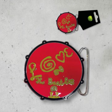 FIBBIA LOVE ROSSA THE BEATLES