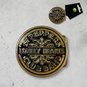FIBBIA SGT.PEPPER'S ORO THE BEATLES