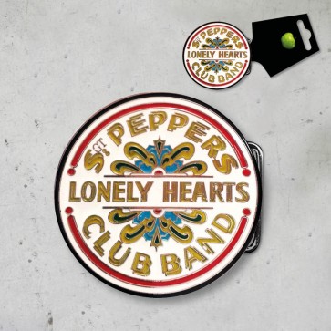 FIBBIA SGT.PEPPER'S LOGO THE BEATLES