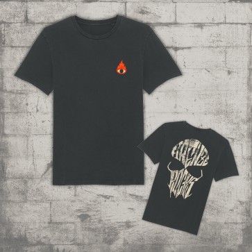 T-shirt TESCHIO Vintage Black, FIRENZE ROCKS