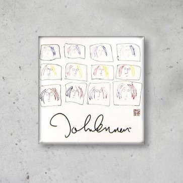 MAGNETE IMAGINE LOGO JOHN LENNON