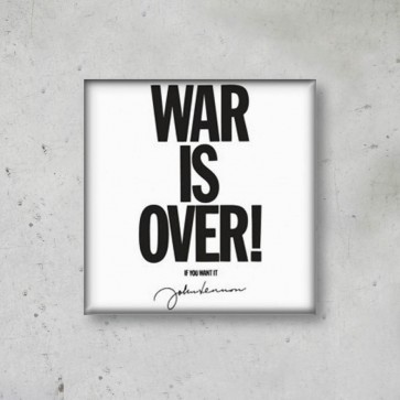 MAGNETE WAR IS OVER JOHN LENNON