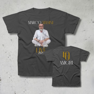 T-shirt 10 AMORI, Antracite, MARCO MASINI