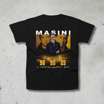 T-shirt EVENTO, Nera, MARCO MASINI