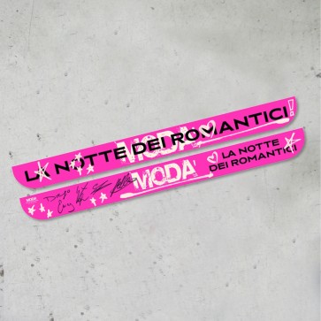 Fascetta LA NOTTE DEI ROMANTICI, Modà, Fucsia