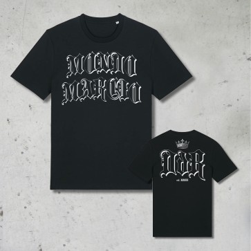 T-shirt DdR est.2003, Mondo Marcio, Unisex, Nero