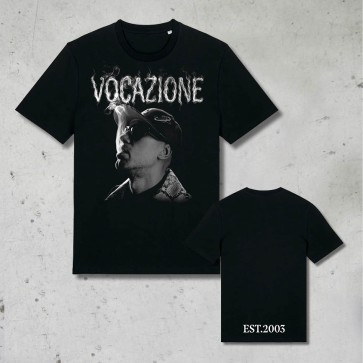T-shirt VOCAZIONE, Mondo Marcio, Unisex, Nero