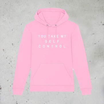 Felpa YOU TAKE MY SELF CONTROL, Rosa - RAF 40th SELF CONTROL 