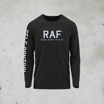 Long Sleeve PRESS START TO PLAY - RAF 40th SELF CONTROL