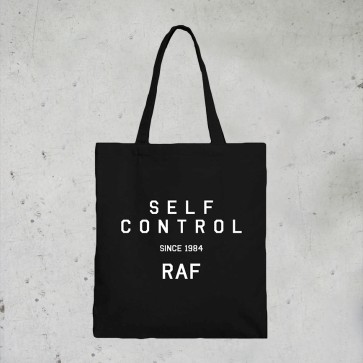 Shopper, SELF CONTROL, Nero - RAF 40th SELF CONTROL