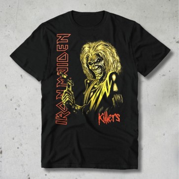 T-SHIRT KILLERS EDDIE YELLOW IRON MAIDEN