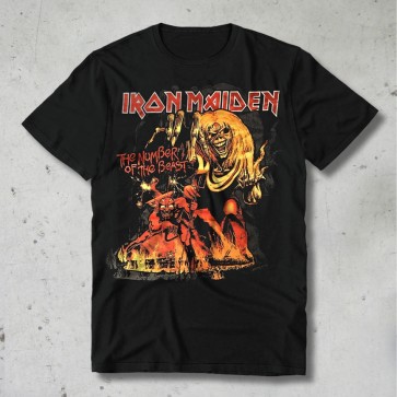 T-SHIRT NUMBER OF THE BEAST IRON MAIDEN