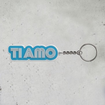 Portachiavi TI AMO Azzurro, Umberto Tozzi 