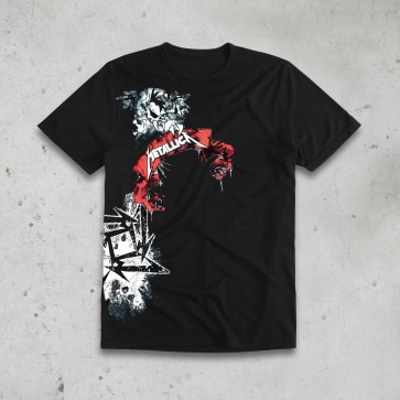 T-SHIRT ANGRY DRIP METALLICA