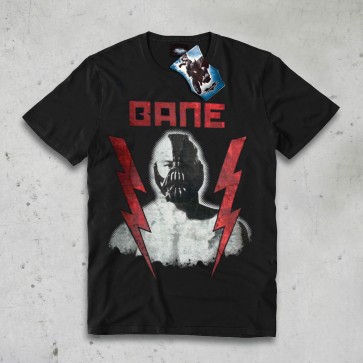 T-SHIRT BANE  LIGHTNING BATMAN