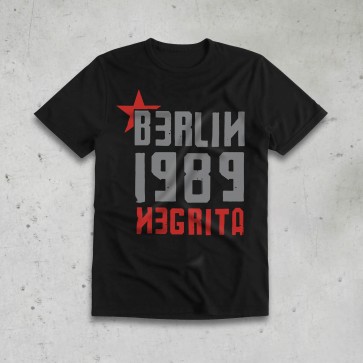 T-SHIRT UOMO  BERLIN NERA - NEGRITA