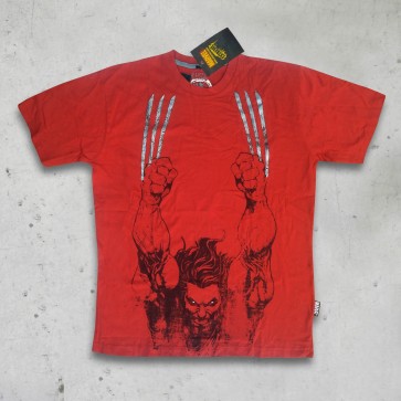 T-SHIRT WOLVERINE CROSSED MARVEL