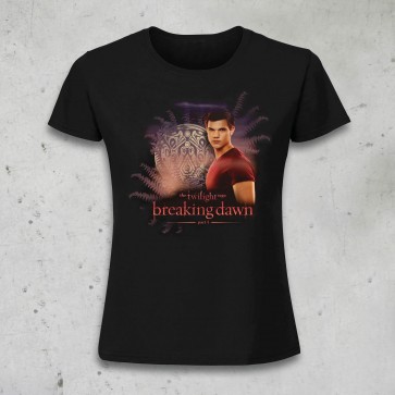 T-SHIRT DONNA JACOB TATTOO TWILIGHT SAGA