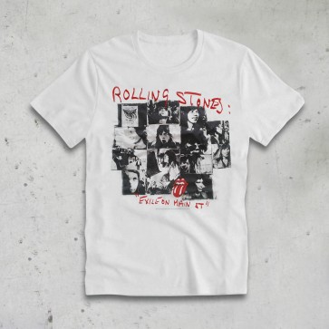 T-SHIRT EXILE FRAME ROLLING STONES
