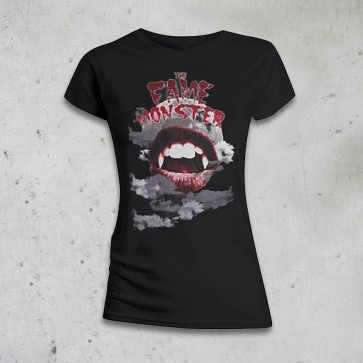 T-SHIRT DONNA FAME MONSTER LADY GAGA