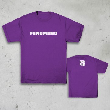 T-shirt FENOMENO - FABRI FIBRA, unisex, Viola Fabri Fibra