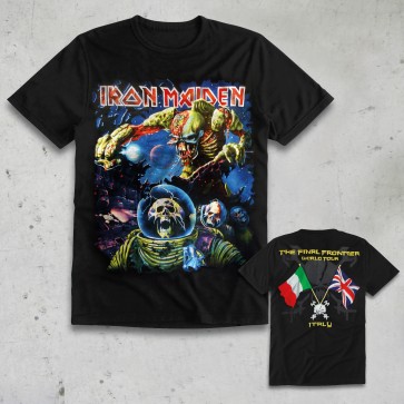 T-SHIRT FINAL FRONTIER ITALY - IRON MAIDEN