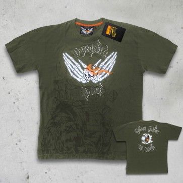 T-SHIRT FLAMING SKULL GHOST RIDER MARVEL