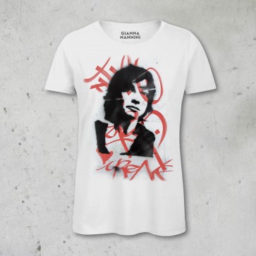 T-SHIRT DONNA STREET ART - GIANNA NANNINI