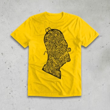 T-SHIRT HOMER GRAFFITI THE SIMPSON