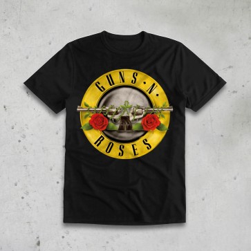 T-SHIRT UNISEX  LOGO GUNS N'ROSES