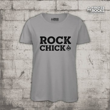 T-SHIRT DONNA ROCK CHICK - FIRENZE ROCKS