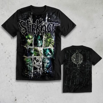 T-SHIRT SCRATCH SQUARE SLIPKNOT
