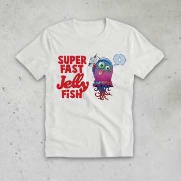 T-SHIRT JELLYFISH GORILLAZ