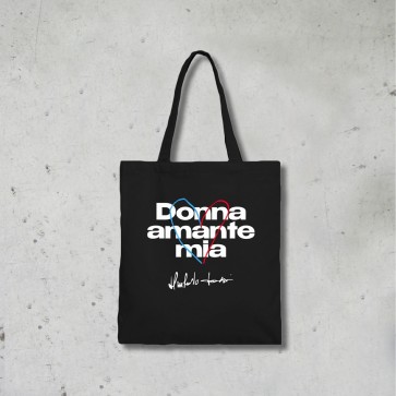 Shopper DONNA AMANTE MIA, Nera, Umberto Tozzi