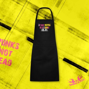 Grembiule nero, MI HAI ROTTO IL CAXXO, Bambole di Pezza