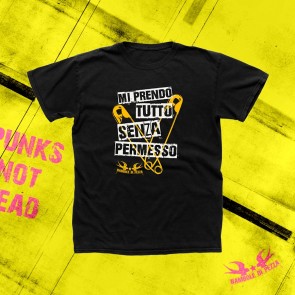 T-shirt SENZA PERMESSO - BAMBOLE DI PEZZA