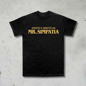 T-shirt MR.SIMPATIA - COLTELLINO, Fabri Fibra, Unisex, Nero
