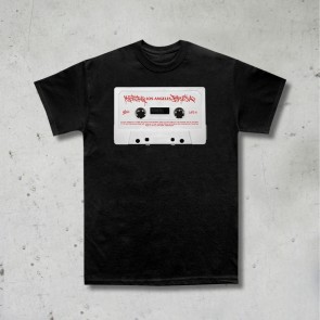 T-shirt CASSETTA MLAB, Fabri Fibra, Unisex, Nero