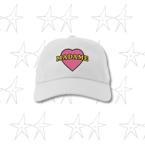 Cappello HEART - MADAME, Bianco