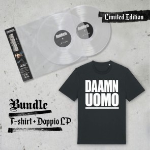 Bundle T-shirt DAAMN UOMO + DOPPIO VINILE SOLO UN UOMO, Mondo Marcio