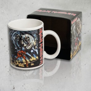 TAZZA  NUMBER OF THE BEAST IRON MAIDEN