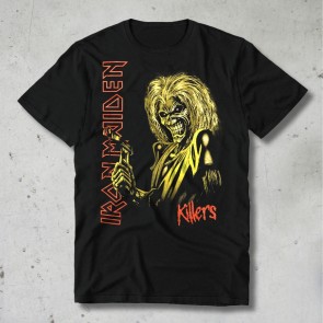 T-SHIRT KILLERS EDDIE YELLOW IRON MAIDEN