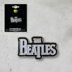SPILLA PICCOLA LOGO SFONDO NERO THE BEATLES