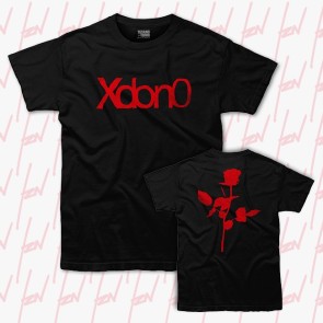T-shirt XDONO, Tiziano Ferro, Unisex, Nero